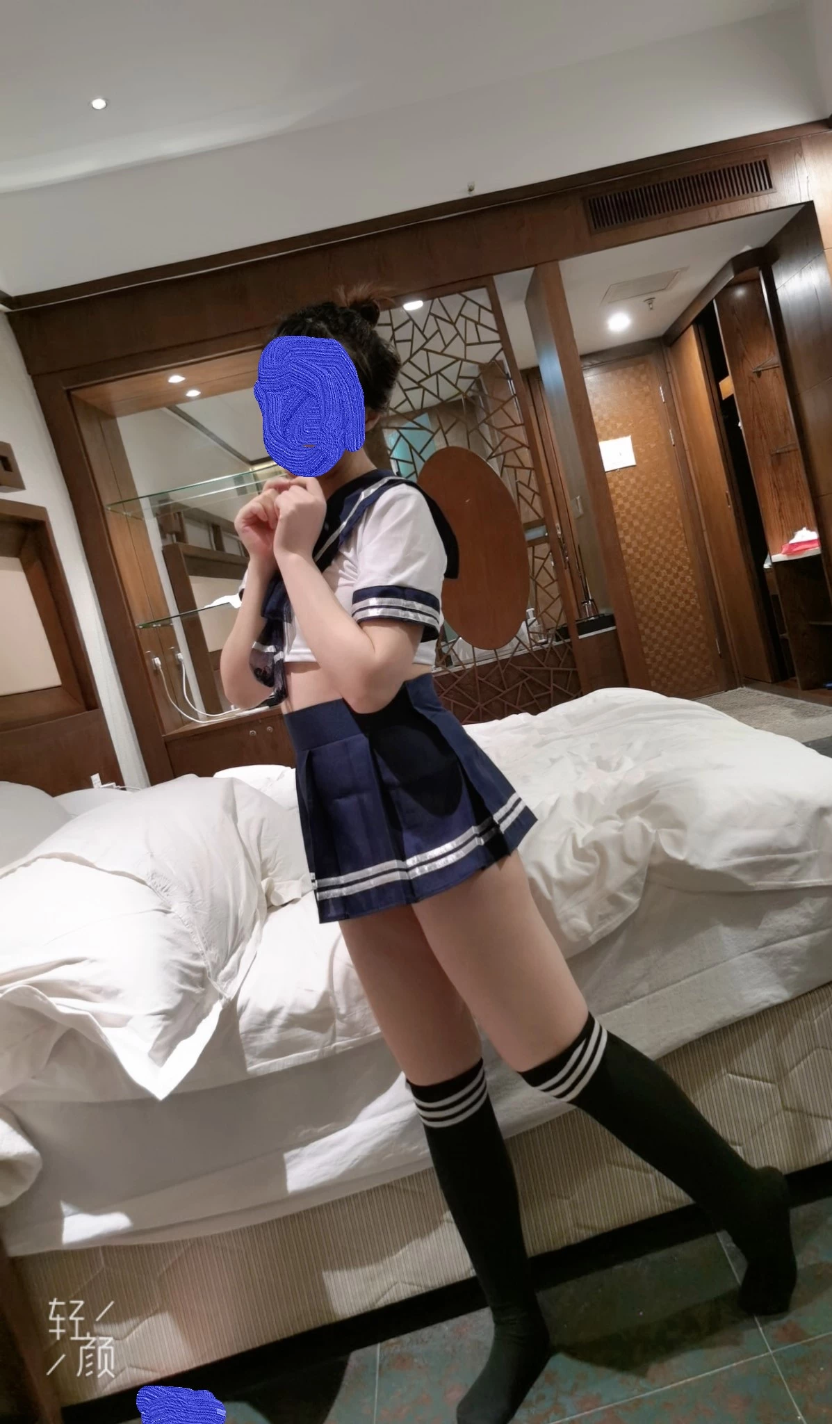 [游客投稿][手势验证]十一相约水手服少妇酒店啪啪[19P]