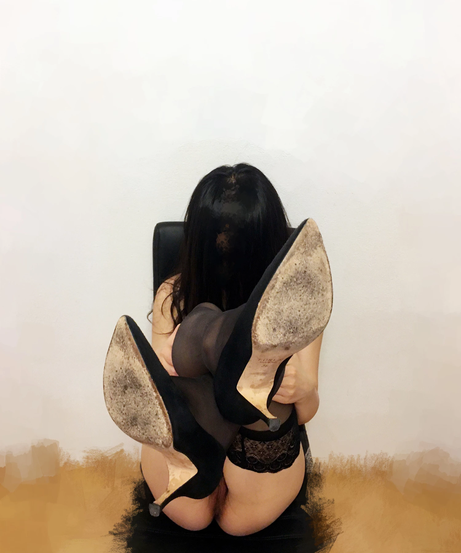 [原创][足控淫妻社]老弟这媳妇这么优秀，搞的我都想去领教一下高招了[23P]