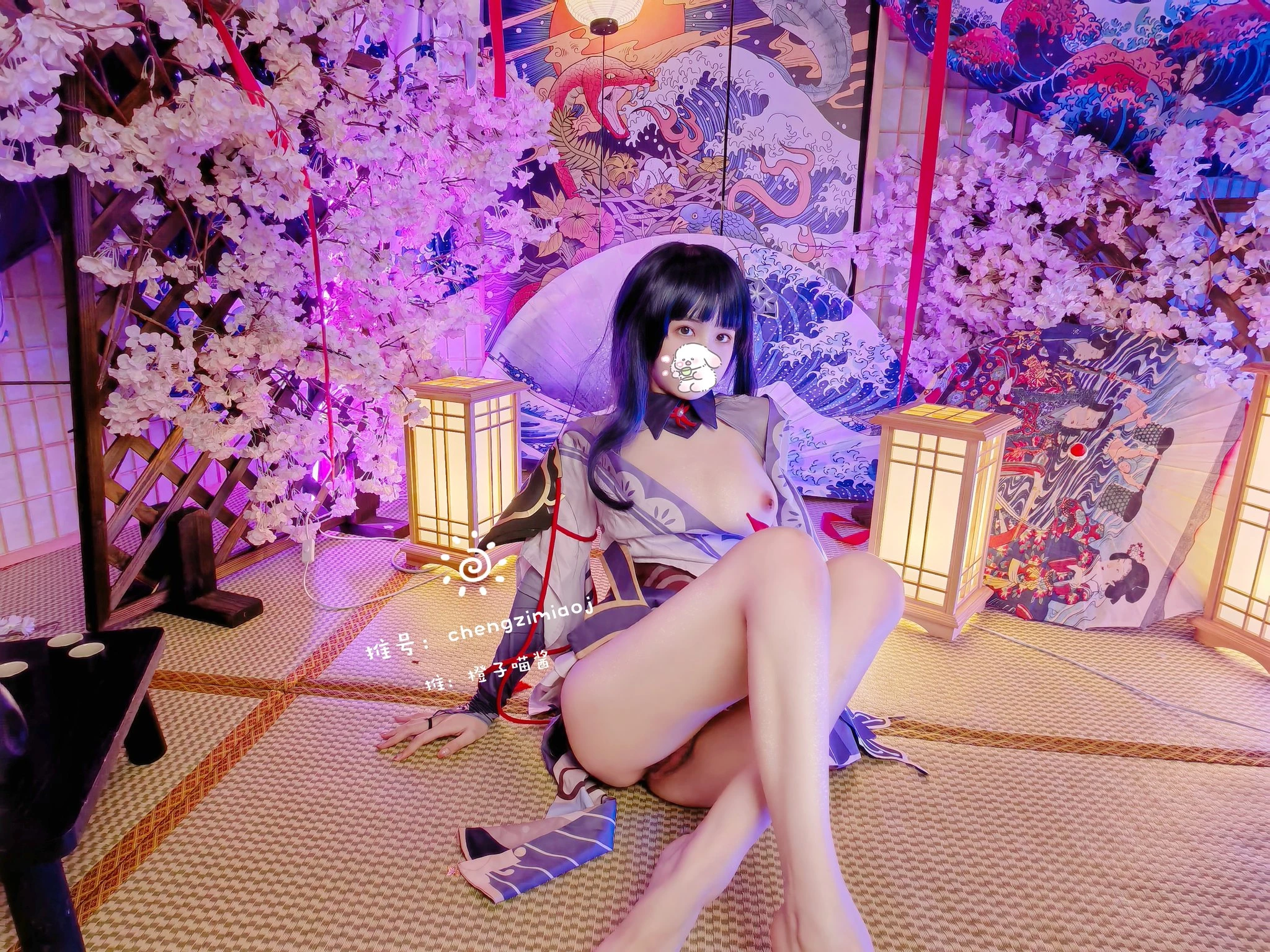 推特女神橙子喵酱私房照[93P]