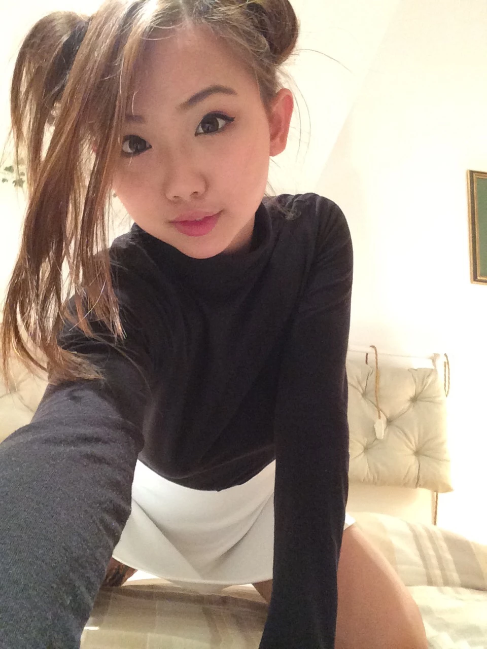 白虎丸子头妹妹 [24P]