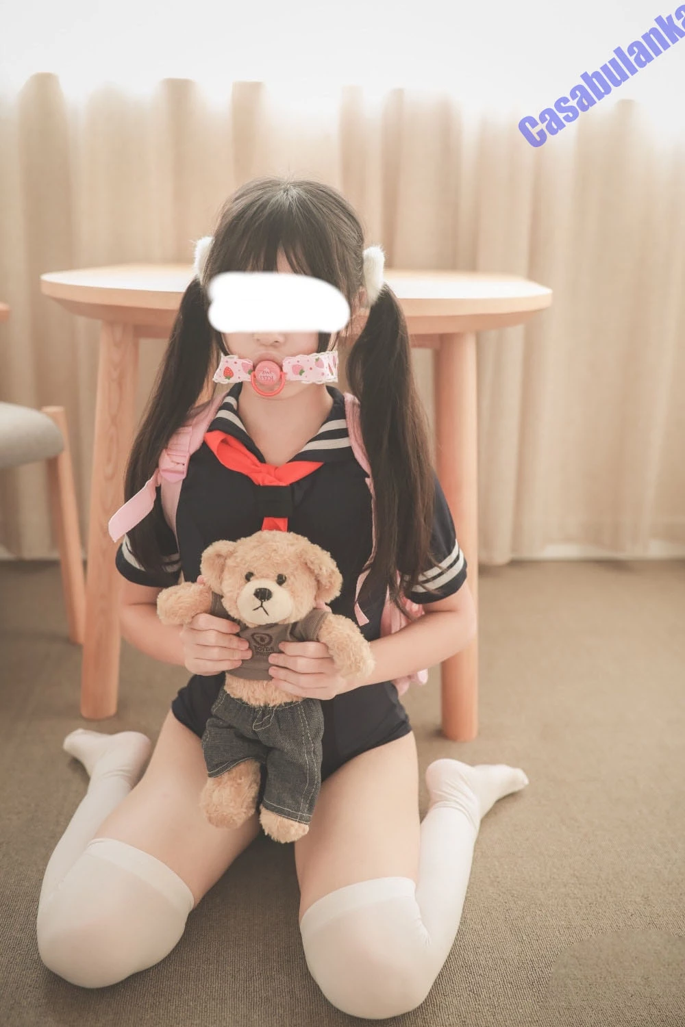 校服白丝 喜欢您来[20P]