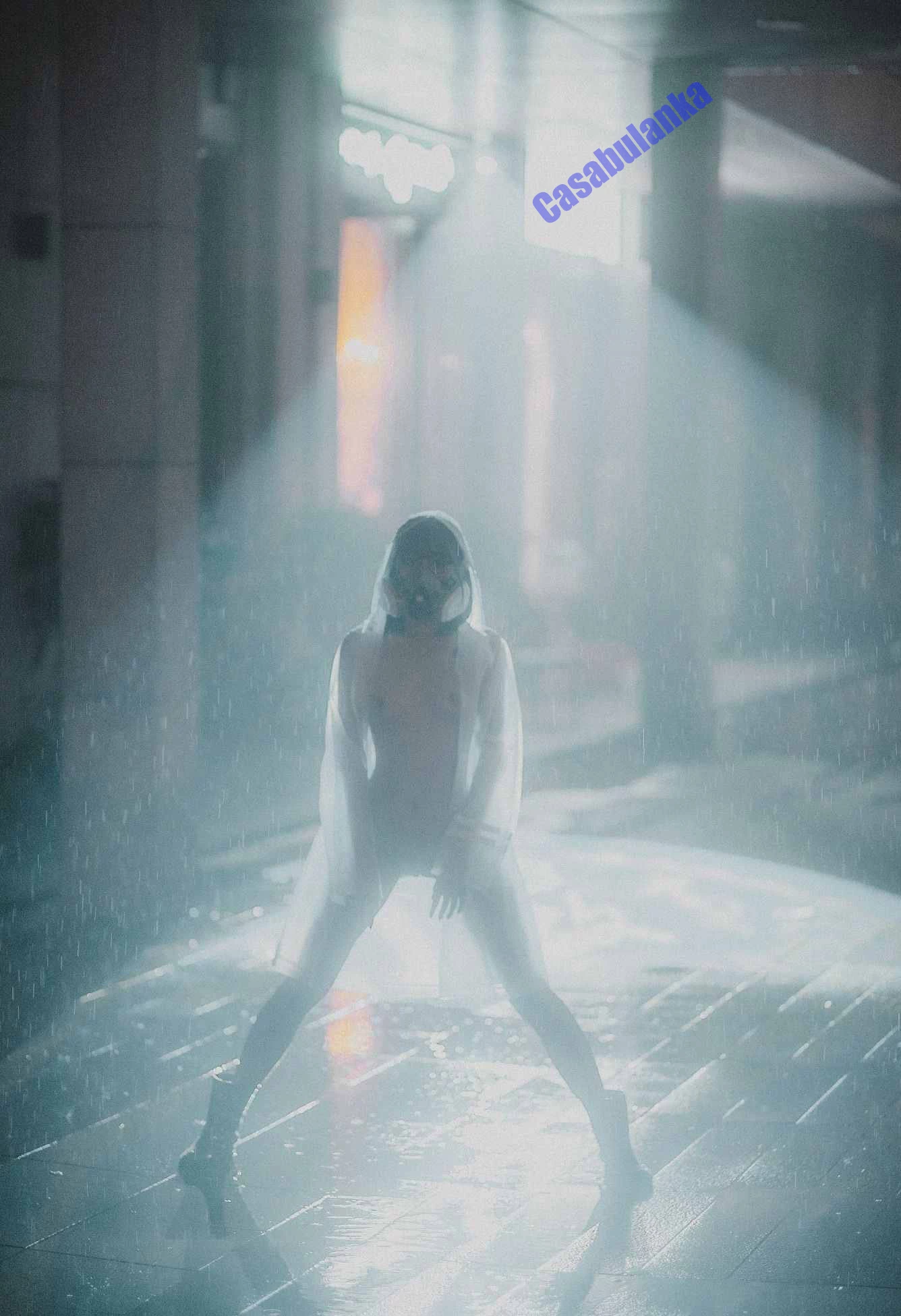 雨夜 雨衣 雨伞[50P]