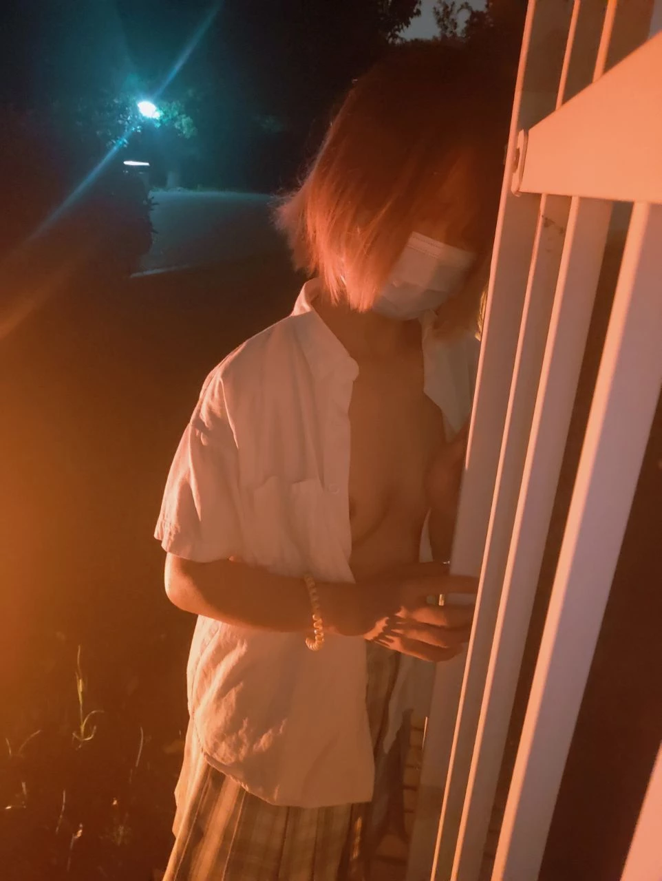 夜幕下的JK小女友[19P]