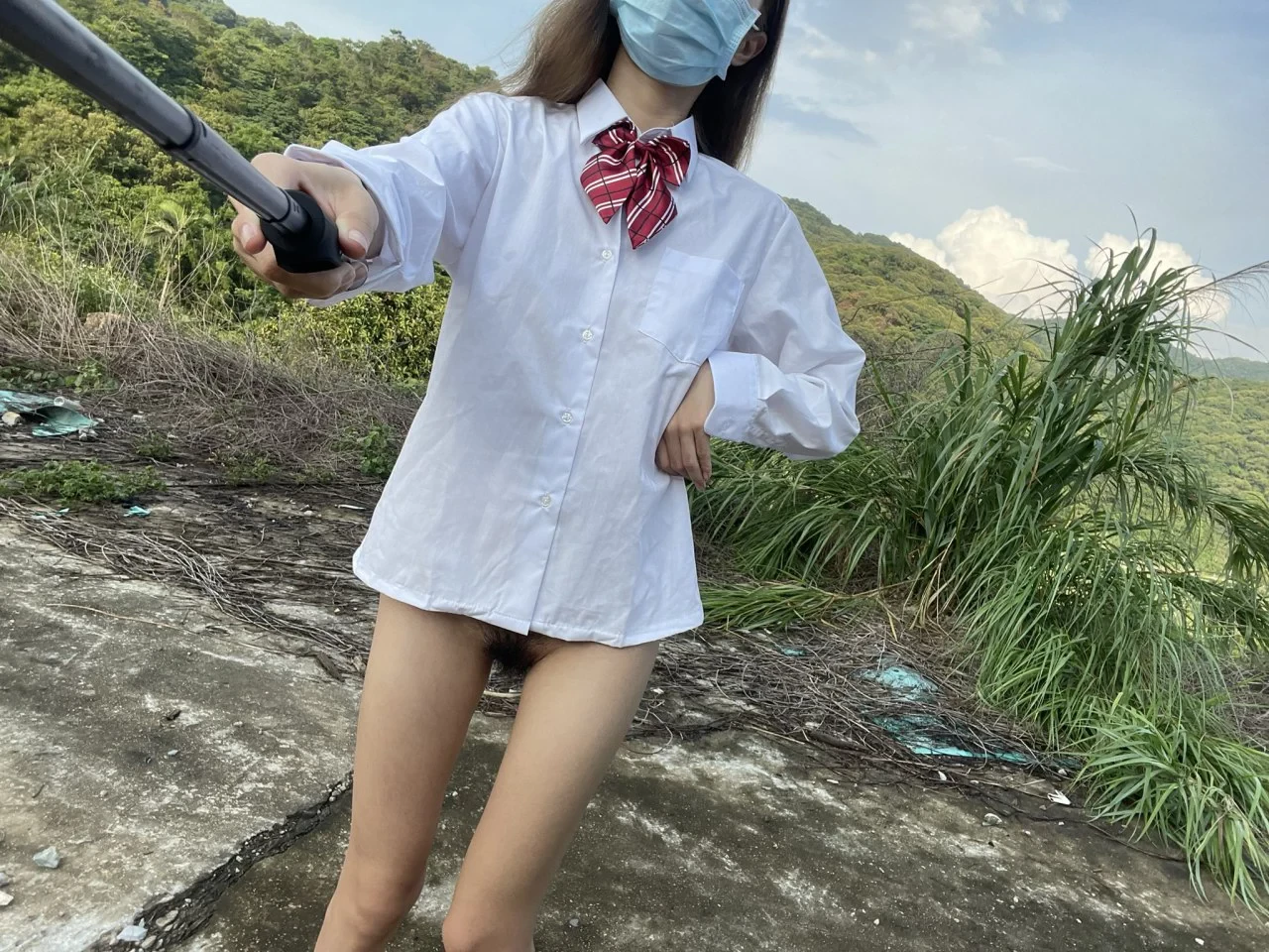 嘎嘎瘦胸还挺大[16P]