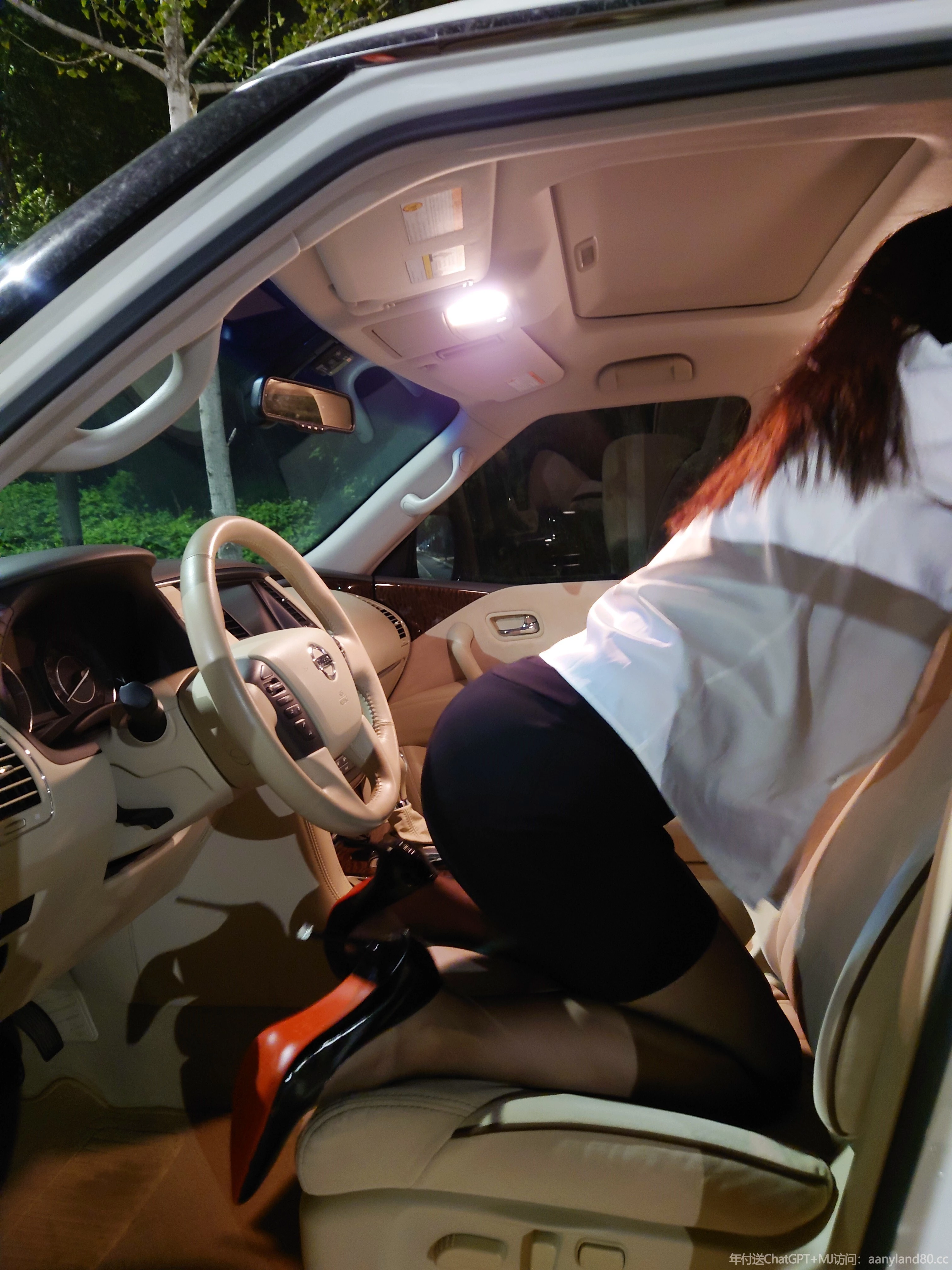 [原创][一撸由你]夜幕降临，昏暗的灯光下夜色迷离，车上的骚妻开始发浪展现自己的身体，一件件褪去外衣露出胴体，也许每个城市中的夜晚都有这样的风景。（图床已修复）[24P]