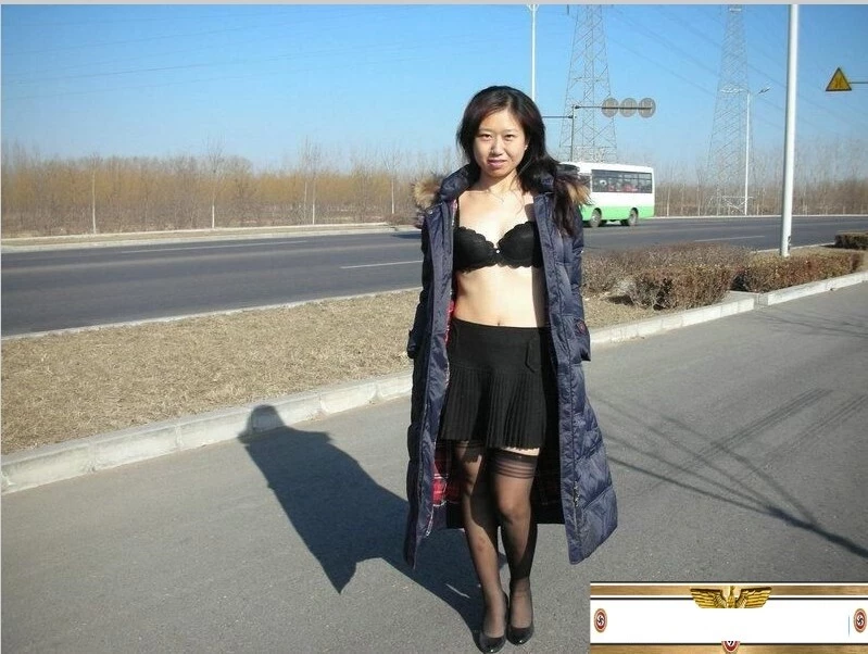 东北骚妇，户外露出回归自然[21P]
