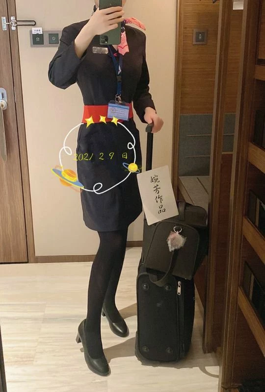 您好，欢迎乘机!已经不记得穿制服被多少个客人后入过了，先生你喜欢后入的时候我动还是你动[23P]