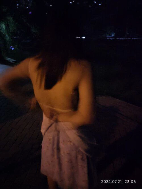 环环爱露出夜晚闹市区露出排尿后入3V[14P]