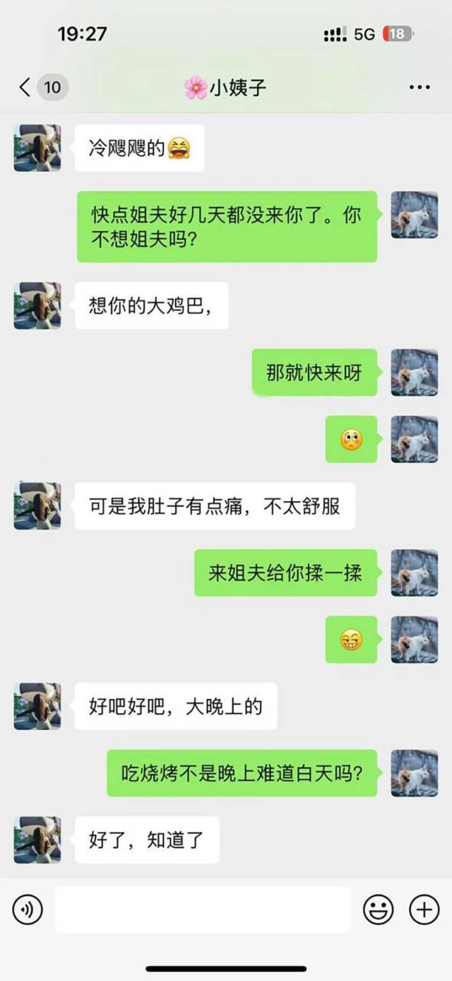小姨子勾引姐夫，含聊天记录[20P]