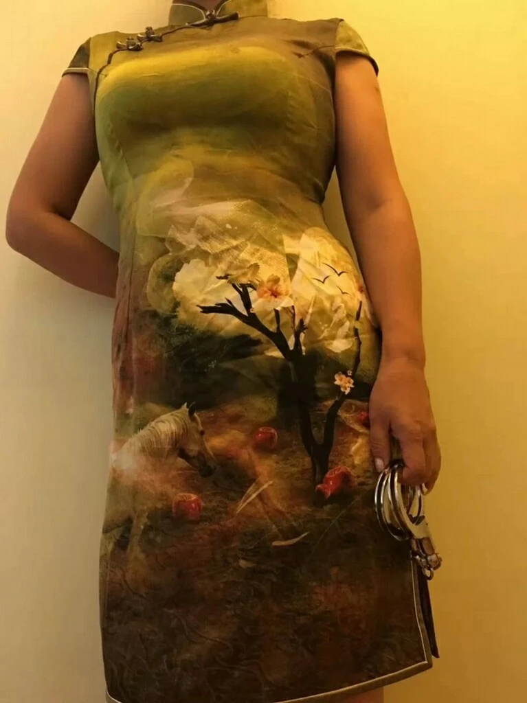 旗袍熟女大胆自拍投稿 [10P]